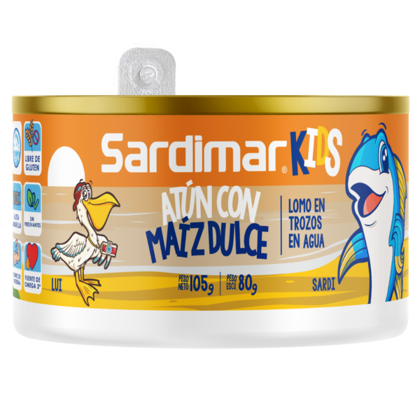 Atún con maíz dulce 105 gramos
