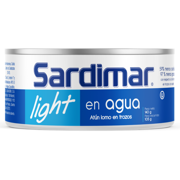 Atún Trozos Agua Sardimar 140g