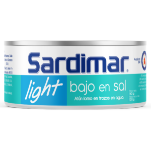 Atún Trozos Bajo en Sal Sardimar 140g
