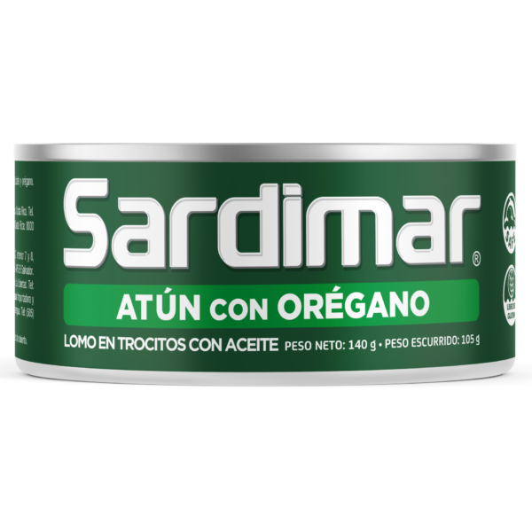 Atún Trocitos con Oregano Sardimar 140g