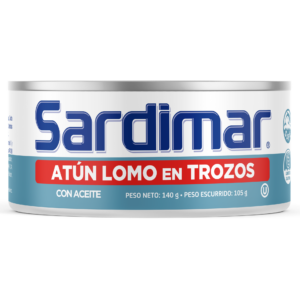 Atún Trozos Aceite Sardimar 140g