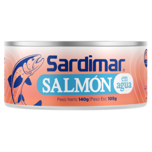 Salmón Trozos Agua Sardimar 140g