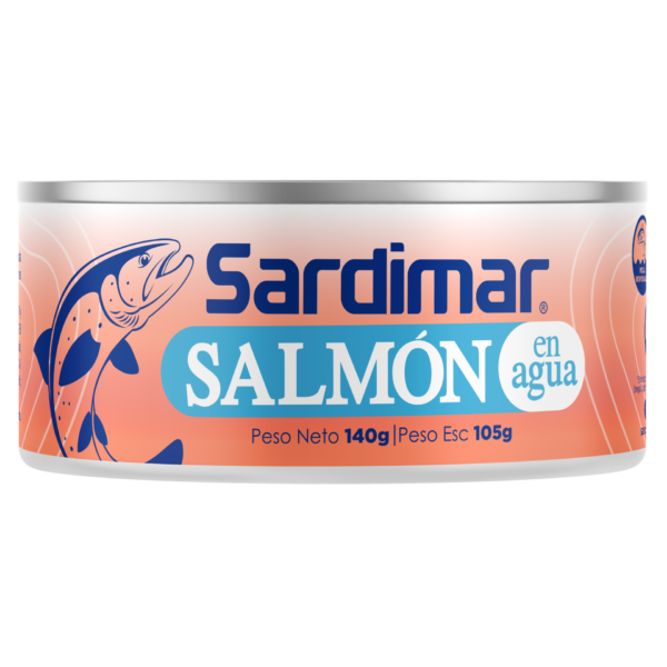Salmón Trozos Agua Sardimar 140g