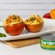 Tomates rellenos de atún libres de gluten